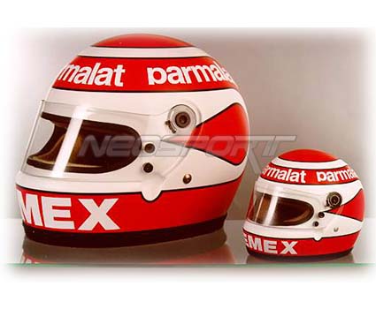 Nelson Piquet 1981 Mini Helmet